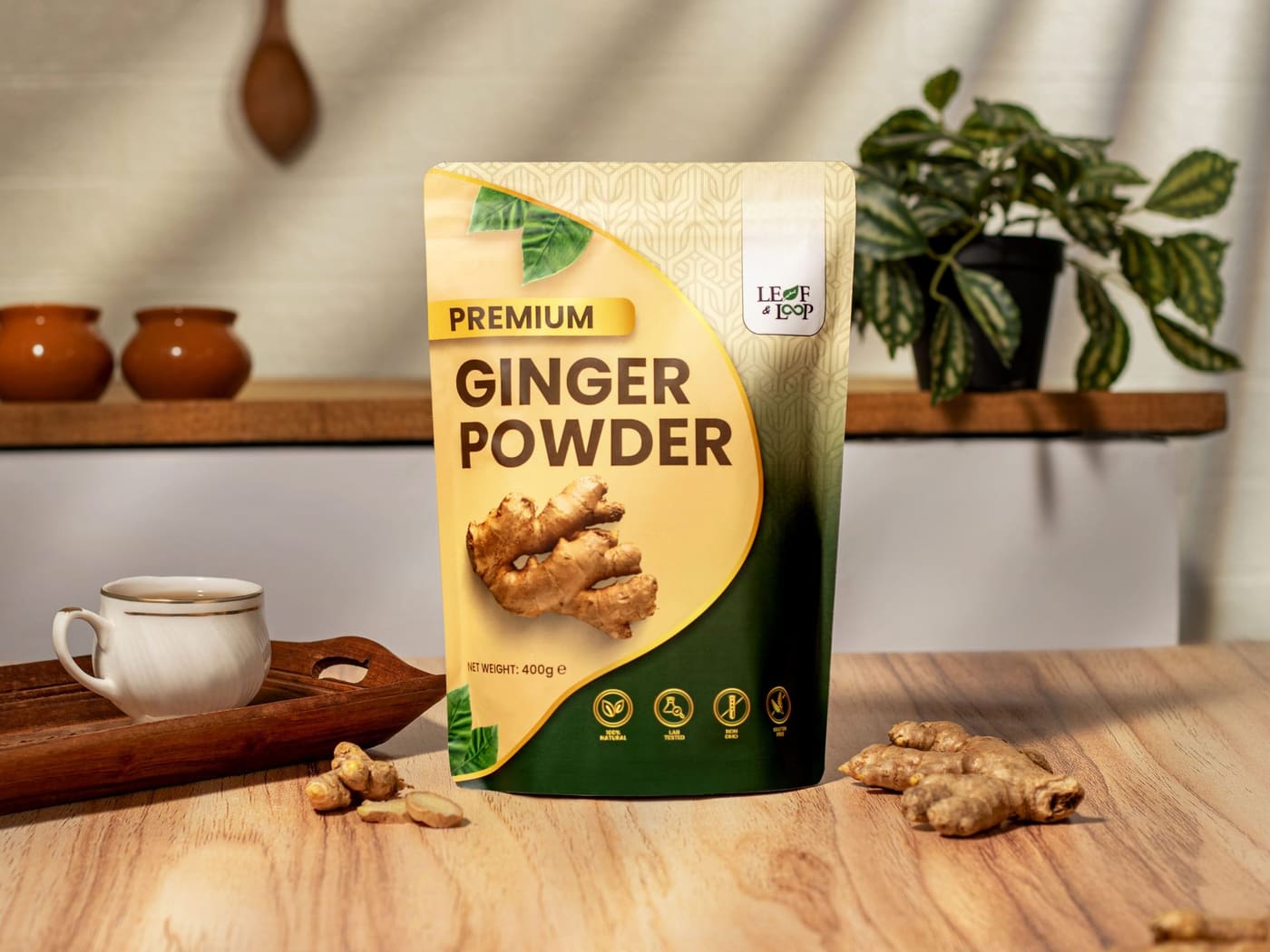 Premium Grade Ginger Powder view 2